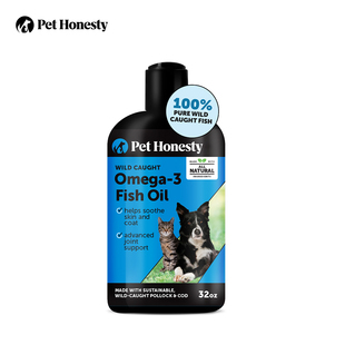 Pet Honesty-Omega-3呵护关节心脏肠道滋养毛发肌肤宠物鱼油909ml