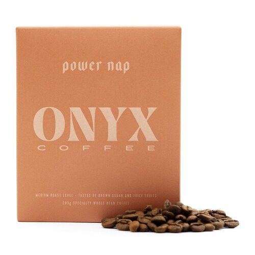 Onyx-Power Nap半因低咖中烘拼配蜜桃可可红糖花香全豆咖啡豆283g