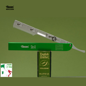 刮胡刀男士 Focus 手动直刃剃须刀 可替换刀片老式 意大利 Slim