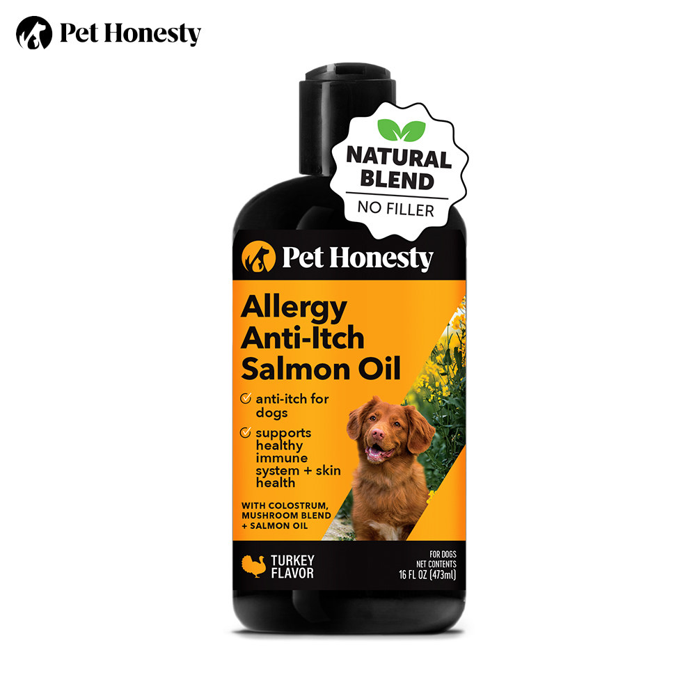 Pet Honesty-蘑菇初乳益生菌增强免疫力 抗过敏止痒三文鱼油473ml