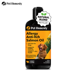 Pet Honesty-蘑菇初乳益生菌增强免疫力 抗过敏止痒三文鱼油473ml