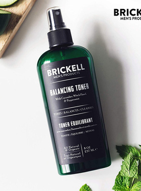 Brickell-Balancing Toner 控油净化毛孔男士平衡爽肤水 237ml