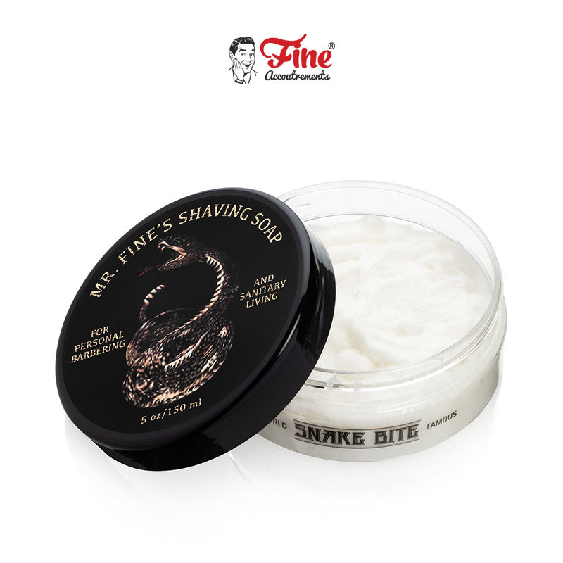 Fine Accoutrements-21世纪系列 Snake Bite 传统男士剃须皂150ml