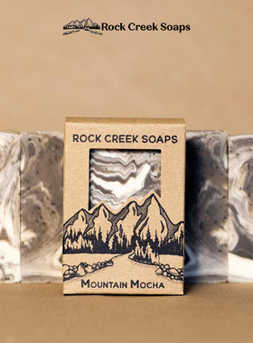 Rock Creek Soaps-Mountain Mocha 磨砂去角质清洁保湿香皂 118g