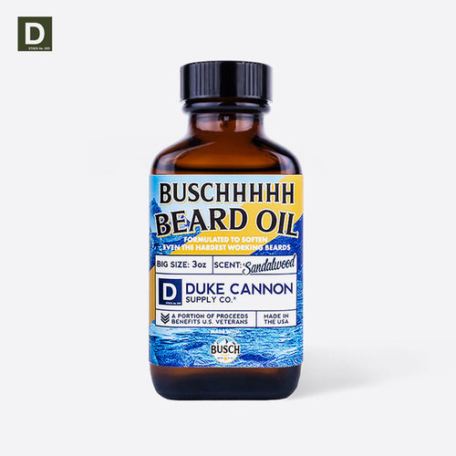 Duke Cannon-BUSCH 布希啤酒温暖檀香滋润强韧软化男士胡须油88ml