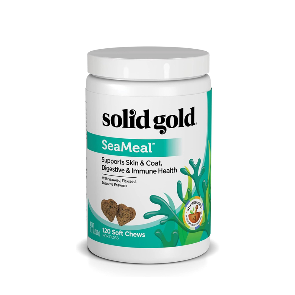 Solid Gold-呵护牙齿消化免疫皮肤毛发健康 猫狗复合维生素咀嚼片