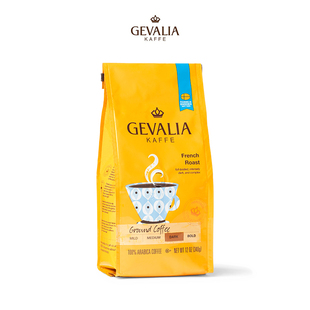 Gevalia-耶瓦利亚 深度烘焙 French Roast 法式烘焙 咖啡豆粉340g