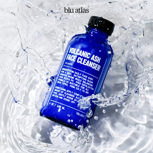 Blu Atlas-火山灰石榴籽油Face Wash男士洗面奶洁面乳120ml
