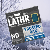 Oak Lathr Frosted 冰霜橡木清爽雪松木香淡淡甜味磨砂沐浴身体皂