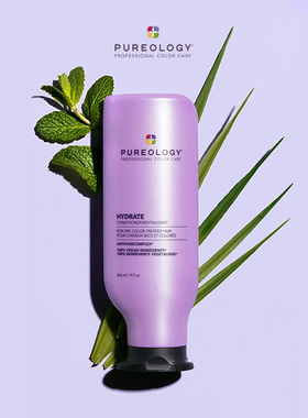 Pureology-Hydrate 无硫酸盐滋养染色保护修护干燥护发素洗发水
