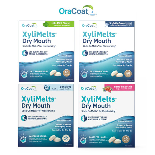 OraCoat-安全温和缓解口干症状促进唾液分泌薄荷浆果味口干舒缓片