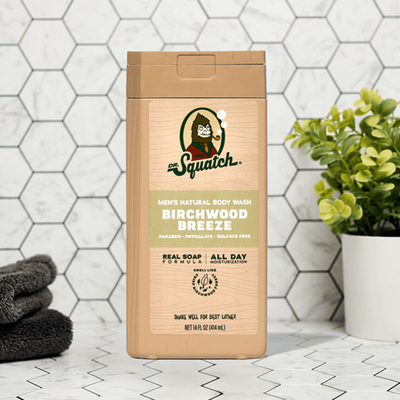 Dr. Squatch-清爽提神专为男士配制独特桦木香氛滋养肌肤 沐浴露