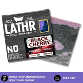 Black Cherry Soap Lathr Bar含活性炭樱桃吸附污垢温和滋养 香皂