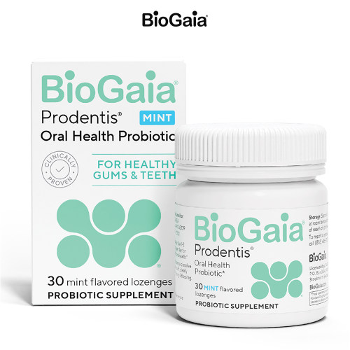 BioGaia®-改善口腔牙龈健康菌群平衡口气清新润喉薄荷益生菌含片