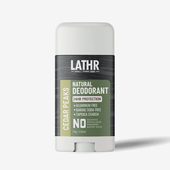 Natural Deodorant Cedar Lathr Peaks雪松薄荷香持久留香 除臭棒