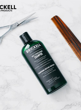 Brickell-丰盈浓密 日常强化男士氨基酸深层清洁头皮洗发水 237ml