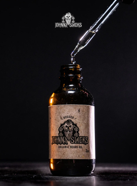 Johnny Slicks-Organic Beard Oil 软化胡须健康顺滑有机胡须油