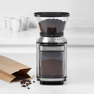 Cuisinart-美康雅 DBM-8 超级全自动 可调节 锥形毛刺 咖啡磨豆机