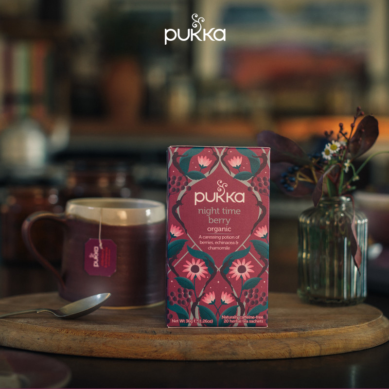 睡眠时间花草茶盒装花草茶Pukka