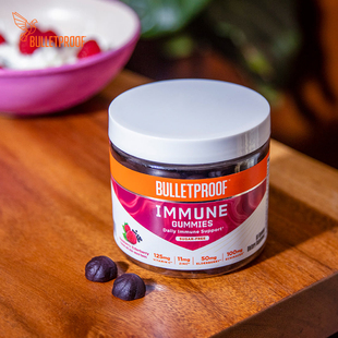 Bulletproof-防弹咖啡强化提高支持免疫健康营养无糖活性软糖60粒