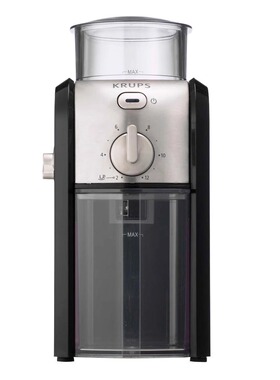 Krups-美式意式17种精细研磨设置 12杯美版进口家用磨豆机 GVX212