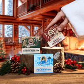 Squatch North Pole冰霜薄荷雪松焦油极地狂潮 Dr. 北极3件装 香皂