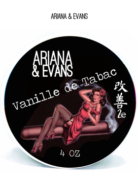 Ariana Evans-Vanille de Tabac 香草烟叶可可果香男士剃须皂113g