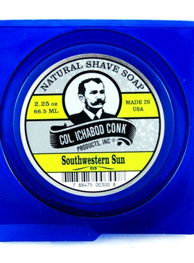Col.Conk-Shave Soap-软化清洁 丰富泡沫 天然男士剃须皂 66ml