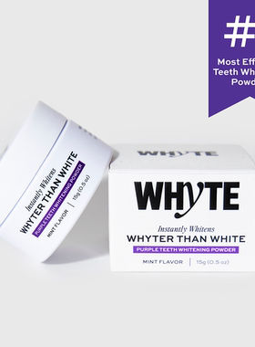 Whyte-羟基磷灰石PAP+和木糖醇配制清新口气强化牙釉质牙齿亮白粉