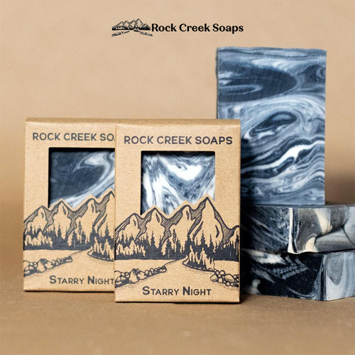 Rock Creek Soaps-星夜Starry Night 清洁保湿男女香皂沐浴皂118g