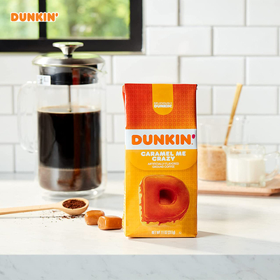 焦糖咖啡蛋糕唐恩都乐