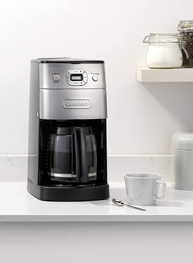 Cuisinart-美康雅 DGB625BCU欧版12杯全自动酿造研磨滤滴式咖啡机