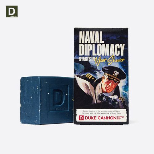 Duke Cannon-Naval 海上霸权 清新海洋香调 男士香皂沐浴皂 283g
