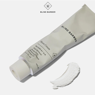 Blind barbe-水薄荷杜松子保护和滋润敏感肌肤奶油胡须泡沫剃须膏