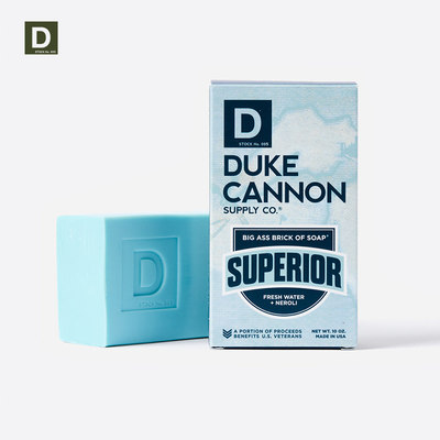 湖水橙花男士沐浴皂DukeCannon