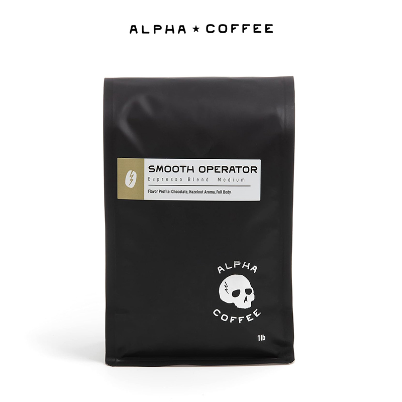浓缩综合中度烘焙咖啡豆阿尔法