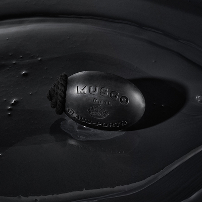 木炭净化清洁带绳子男士沐浴皂