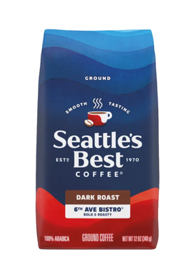 Seattle's Best Coffee-西雅图超佳咖啡 4级 深度烘焙咖啡粉 340g