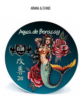 Ariana Evans-Aqua de Boracay长滩湖热带新鲜水生男士剃须皂113g