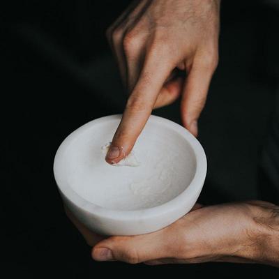 独特优雅易于导热丰富泡沫皂碗