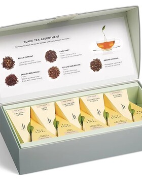 Tea Forte-Black Tea Assortment 红茶金字塔茶包礼盒 10包