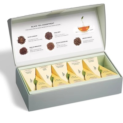Tea Forte-Black Tea Assortment 红茶金字塔茶包礼盒 10包