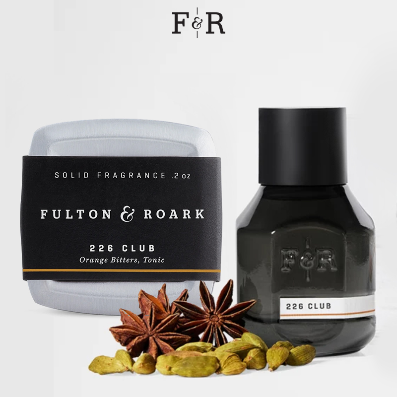 Fulton Roark-柠檬香根草天竺葵异国情调美国高级液体固态香水