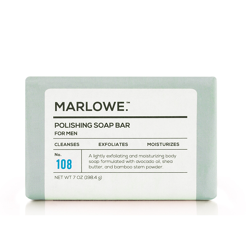Marlowe-No. 108橙花香氛柔滑亮肤轻盈去角质乳木果油保湿沐浴皂