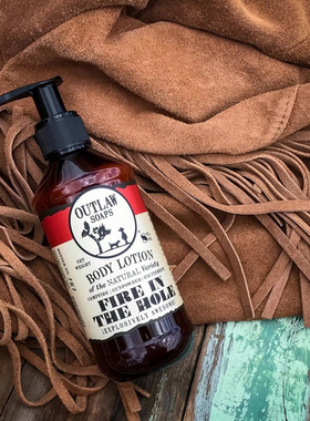 Outlaw Soaps-Fire in the Hole 炮弹的味道天然男士身体乳液236g