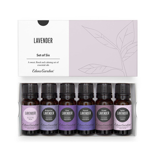 美国 伊甸园 Lavender 薰衣草 6X10ml Edens 单方精油套装 Garden