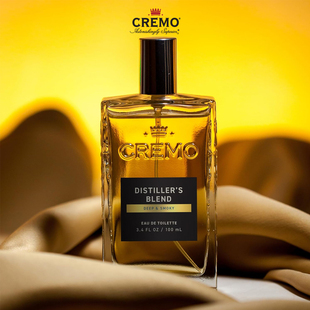 Cremo-克雷莫香料琥珀威士忌橡木珍藏系优雅男士古龙淡香水100ml