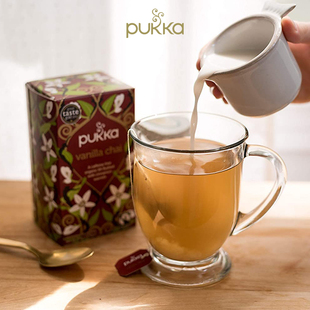Pukka-普卡 Vanilla Chai 印度香草茶支持消化无咖啡因花草茶20袋