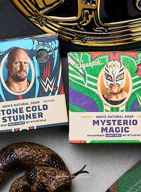 Dr. Squatch-双人乱斗 雪松青柠龙舌兰酒香 优质原料滋润限量香皂