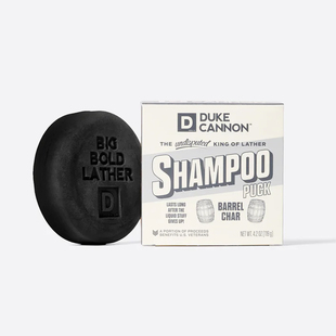Duke 采用活性炭清洁头皮摩洛哥坚果油雪松滋养修复洗发皂 Cannon